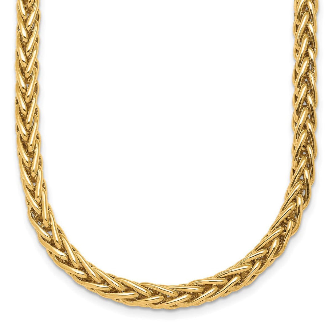 Gold 5.1mm Spiga & Wheat Chain