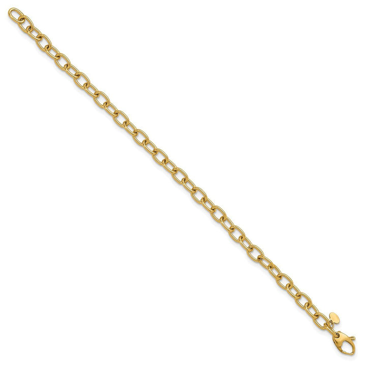 Gold 5.25mm Cable Bracelet, 7.5" - Bracelet - Design Jewellers Edmonton