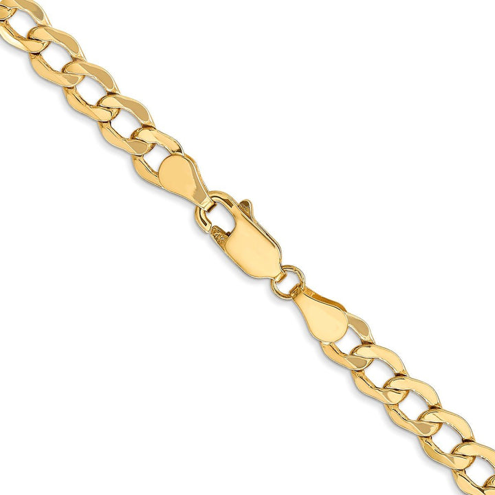 Gold 5.25mm Curb Chain, 24" - Chain - Design Jewellers Edmonton