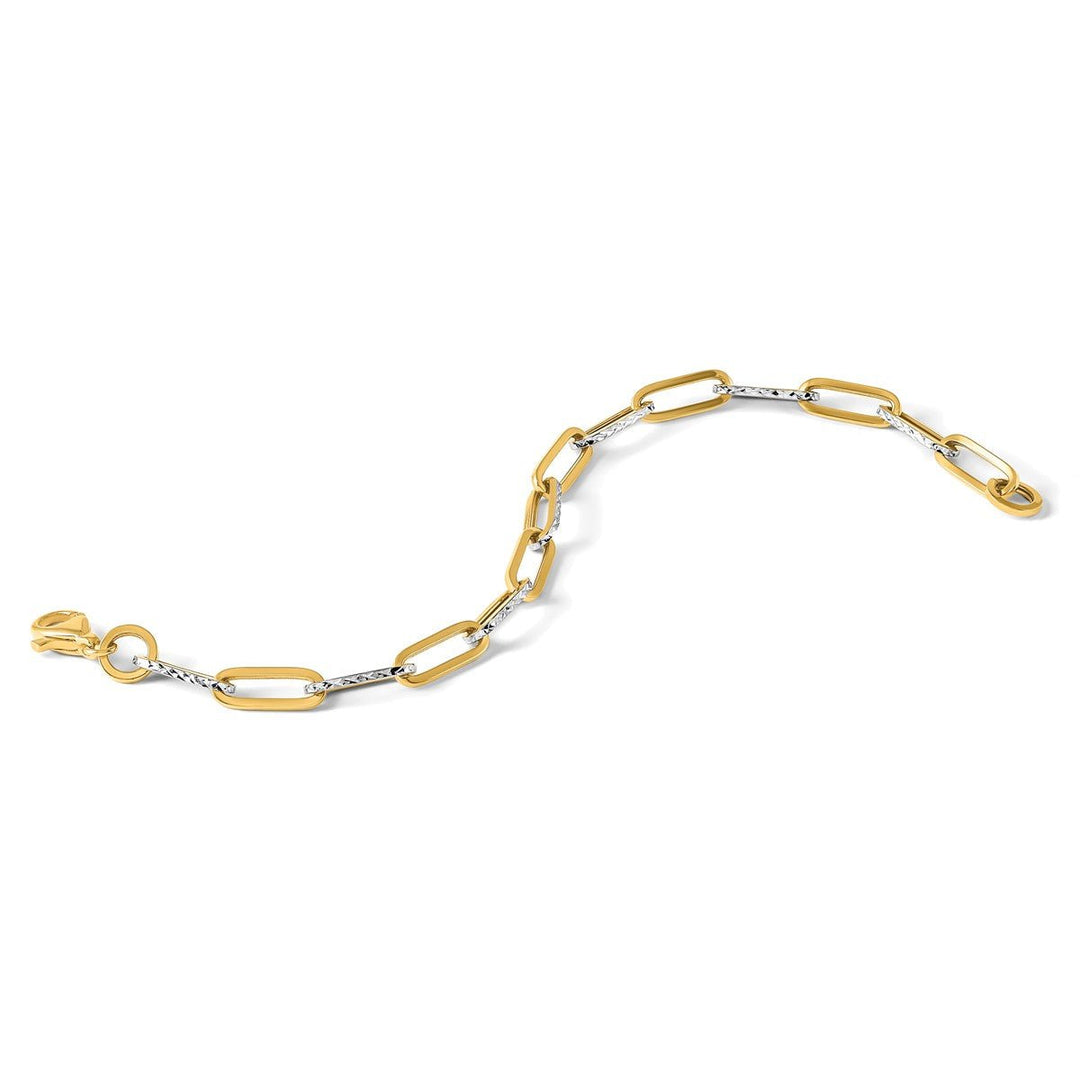 Gold 5.25mm Fashion Bracelet, 7.5