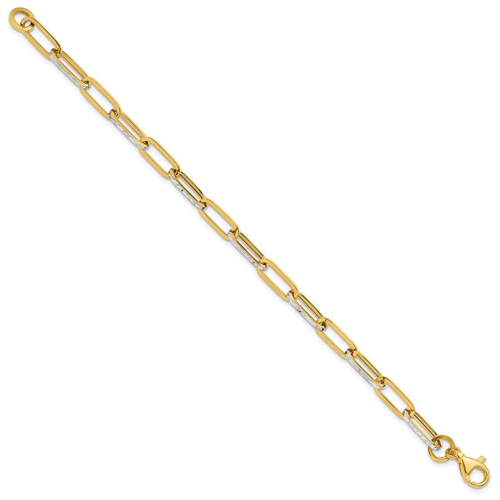 Gold 5.25mm Fashion Bracelet, 7.5" - Bracelet - Design Jewellers Edmonton