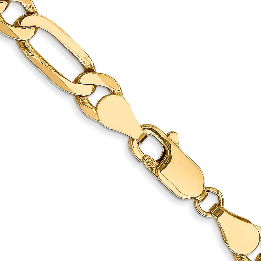 Gold 5.25mm Figaro Chain, 20