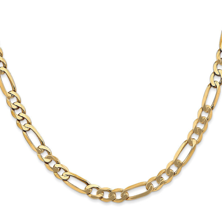 Gold 5.25mm Figaro Chain, 22" - Chain - Design Jewellers Edmonton