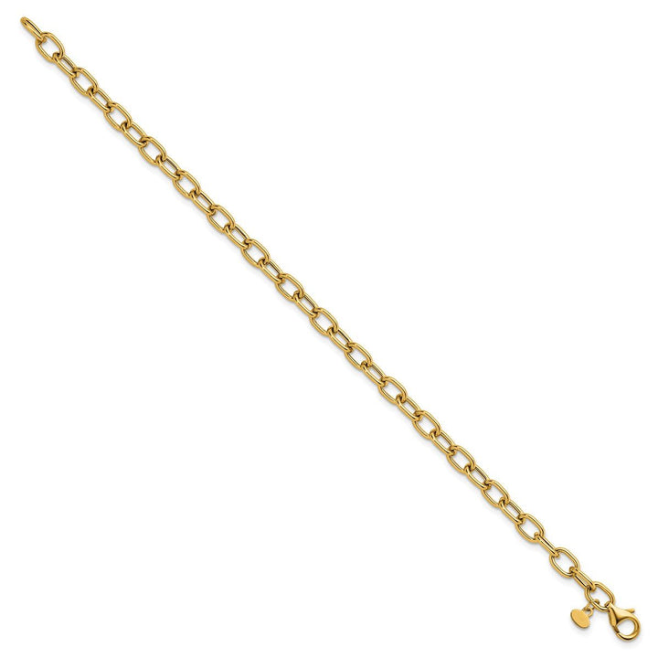 Gold 5.2mm Cable Bracelet, 7.5" - Bracelet - Design Jewellers Edmonton