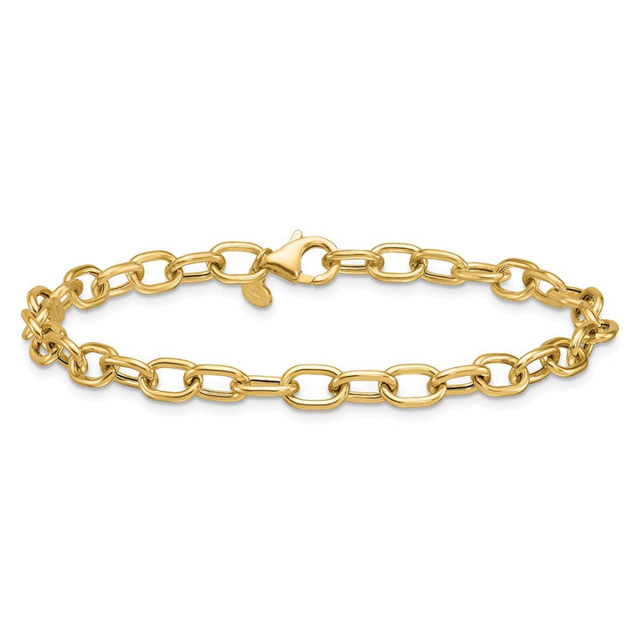 Gold 5.2mm Cable Bracelet, 7.5" - Bracelet - Design Jewellers Edmonton
