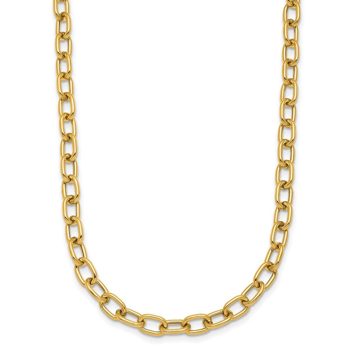 Gold 5.2mm Cable Chain, 16" - Chain - Design Jewellers Edmonton