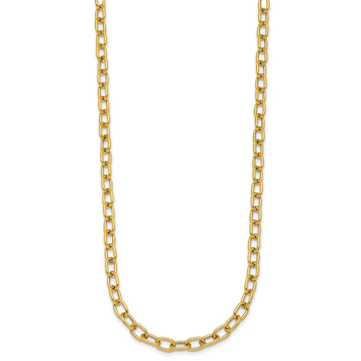 Gold 5.2mm Cable Chain, 16" - Chain - Design Jewellers Edmonton