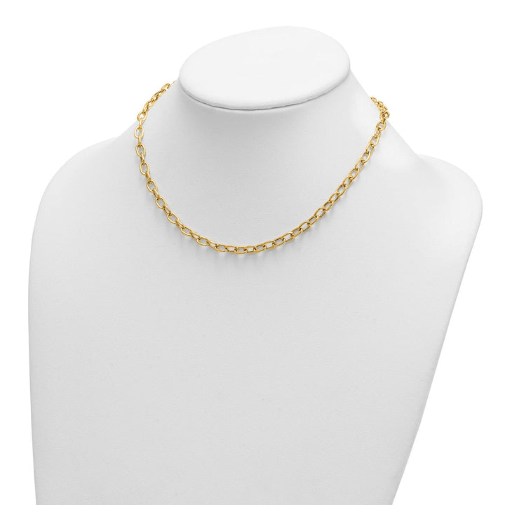 Gold 5.2mm Cable Chain, 16" - Chain - Design Jewellers Edmonton