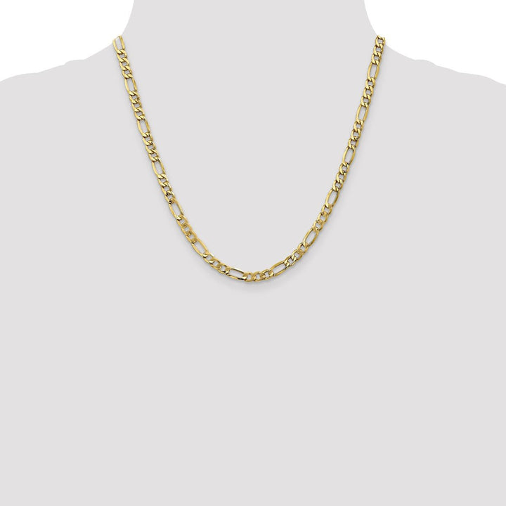 Gold 5.35mm Figaro Chain, 20" - Chain - Design Jewellers Edmonton