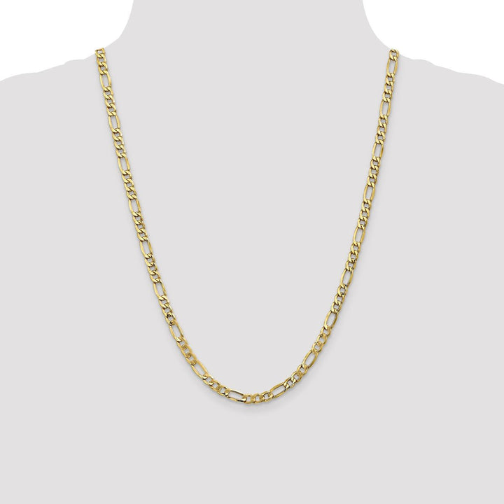 Gold 5.35mm Figaro Chain, 24" - Chain - Design Jewellers Edmonton