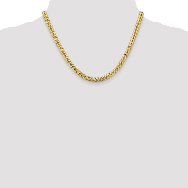 Gold 5.5mm Cuban Chain, 18" - Chain - Design Jewellers Edmonton