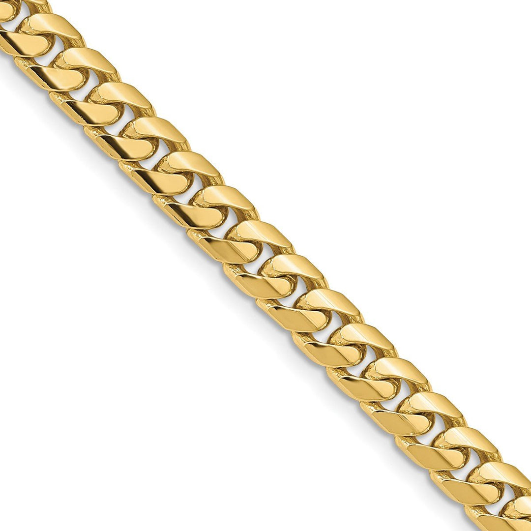 Gold 5.5mm Cuban Chain, 18"