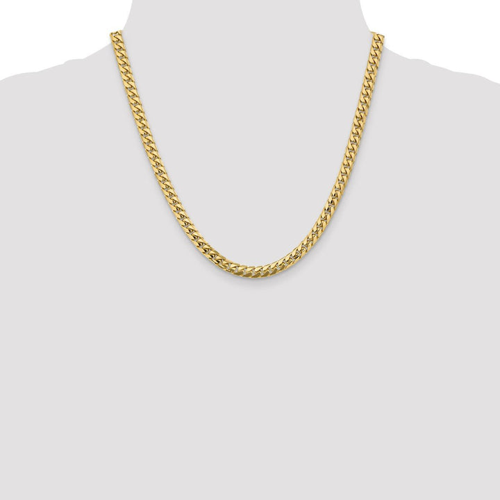 Gold 5.5mm Cuban Chain, 20" - Chain - Design Jewellers Edmonton