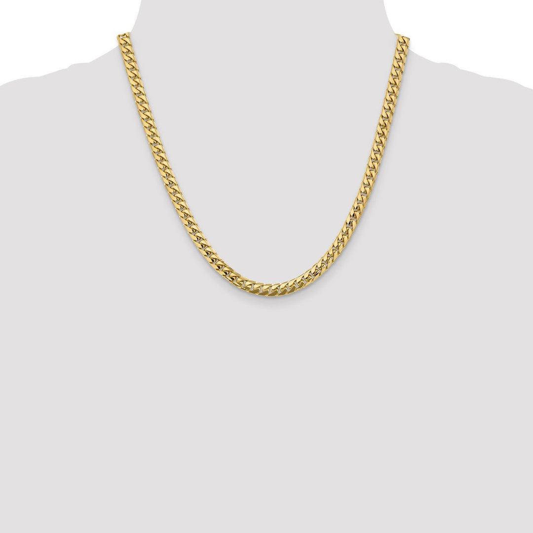 Gold 5.5mm Cuban Chain, 20