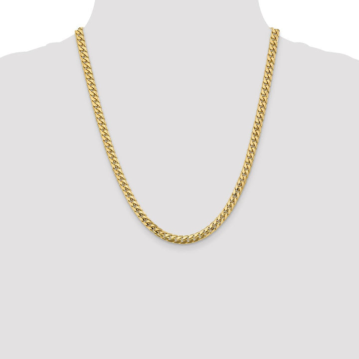 Gold 5.5mm Cuban Chain, 22" - Chain - Design Jewellers Edmonton