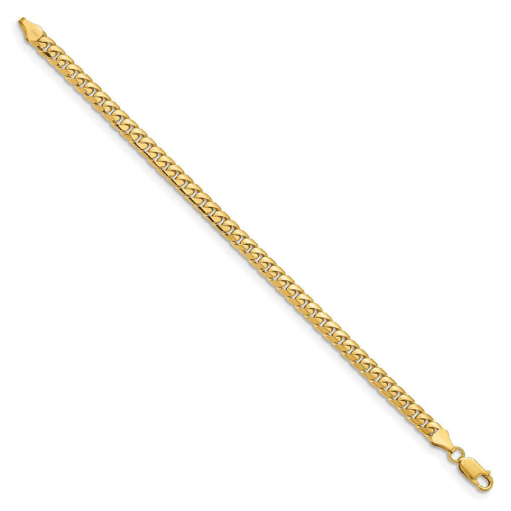 Gold 5.5mm Cuban Chain, 8" - Chain - Design Jewellers Edmonton