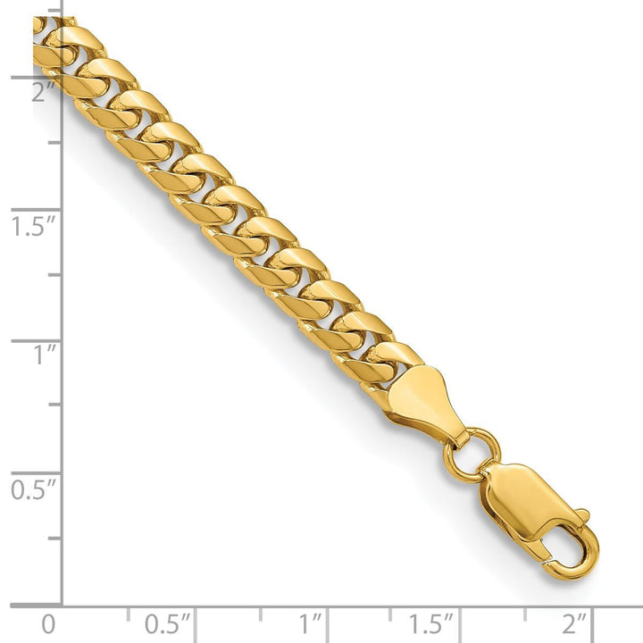 Gold 5.5mm Cuban Chain, 9" - Chain - Design Jewellers Edmonton