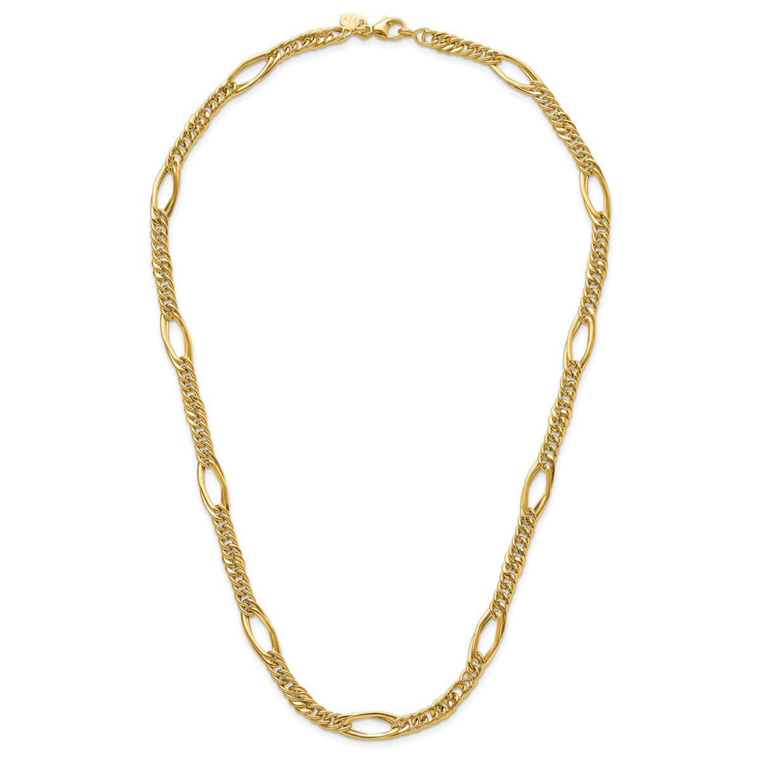 Gold 5.5mm Fancy Necklace, 18
