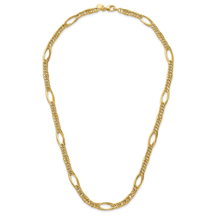 Gold 5.5mm Fancy Necklace, 18" - Necklace - Design Jewellers Edmonton