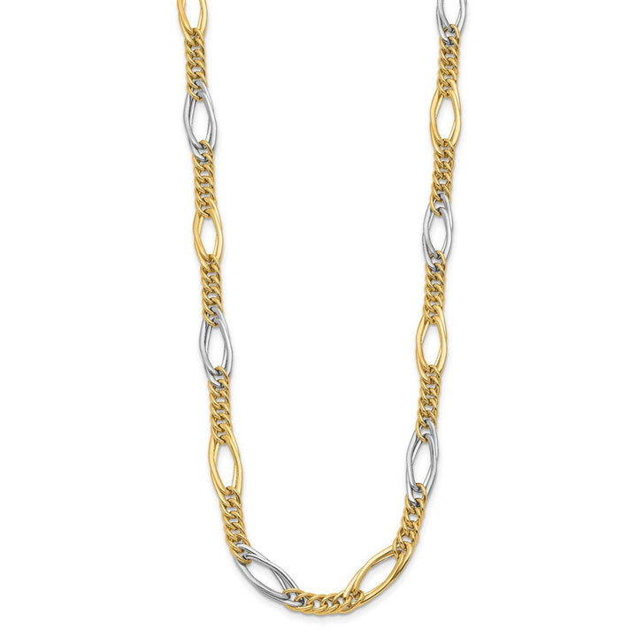 Gold 5.5mm Fancy Necklace, 18" - Necklace - Design Jewellers Edmonton
