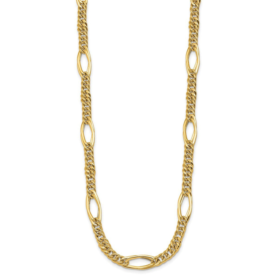 Gold 5.5mm Fancy Necklace, 18