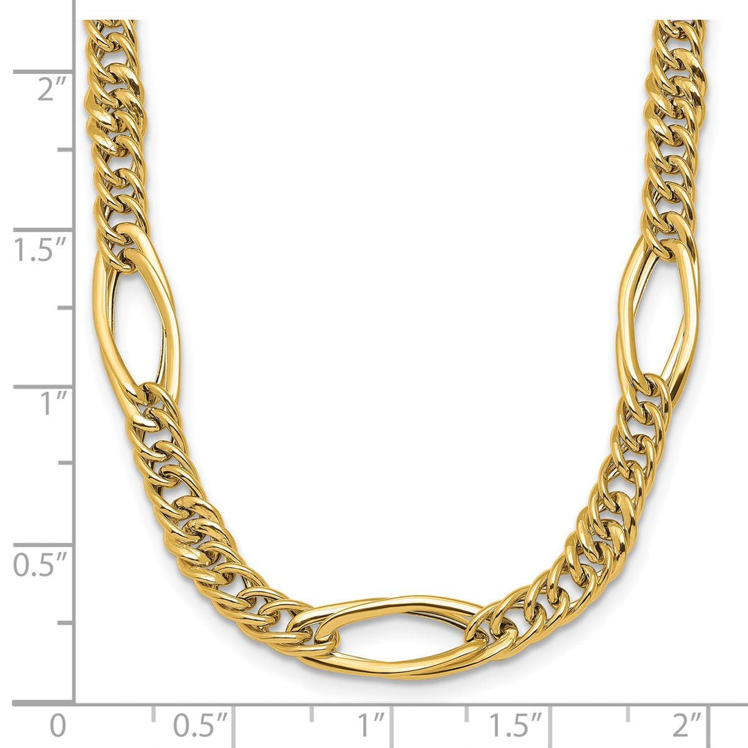 Gold 5.5mm Fancy Necklace, 18