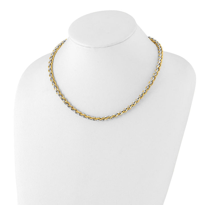 Gold 5.5mm Fancy Necklace, 18" - Necklace - Design Jewellers Edmonton