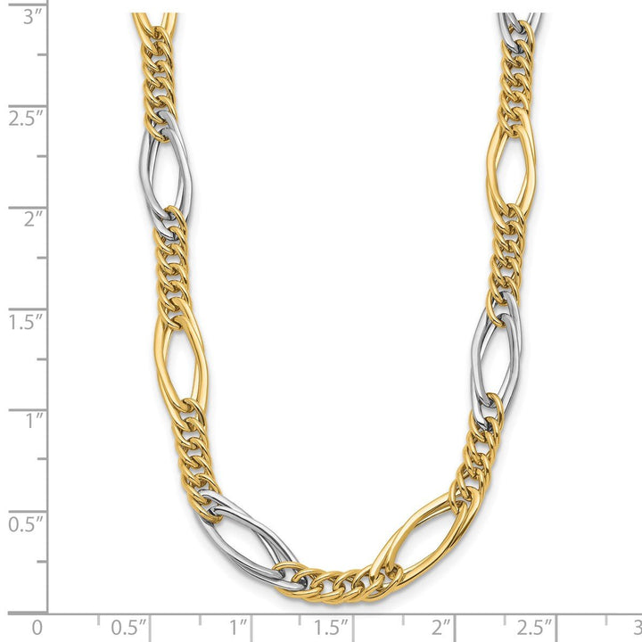 Gold 5.5mm Fancy Necklace, 18" - Necklace - Design Jewellers Edmonton