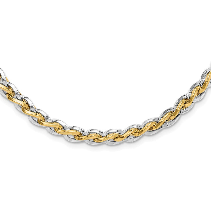 Gold 5.5mm Fancy Necklace, 18" - Necklace - Design Jewellers Edmonton