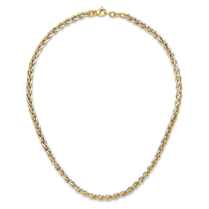 Gold 5.5mm Fancy Necklace, 18" - Necklace - Design Jewellers Edmonton