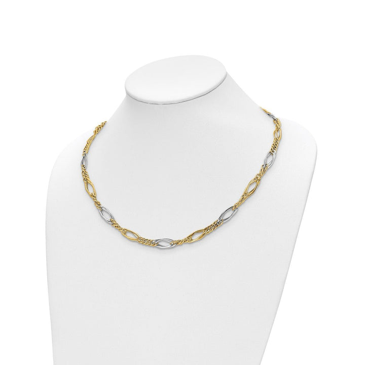 Gold 5.5mm Fancy Necklace, 18" - Necklace - Design Jewellers Edmonton