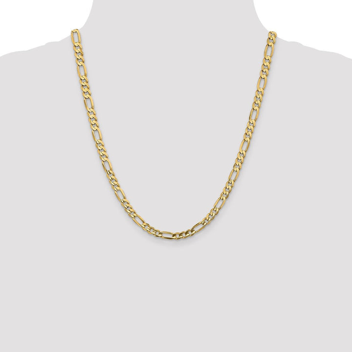 Gold 5.5mm Figaro Chain, 22" - Chain - Design Jewellers Edmonton