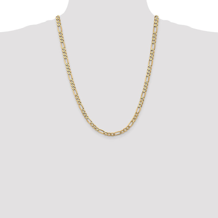 Gold 5.5mm Figaro Chain, 24" - Chain - Design Jewellers Edmonton