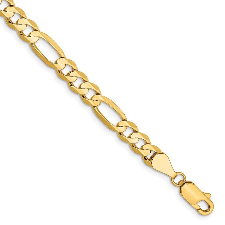 Gold 5.5mm Figaro Chain, 8" - Chain - Design Jewellers Edmonton
