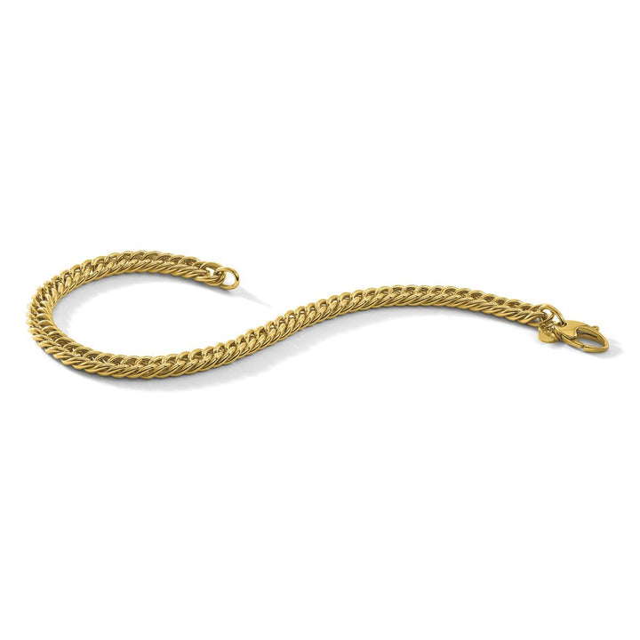 Gold 5.5mm Link, Other Bracelet, 7.5" - Bracelet - Design Jewellers Edmonton