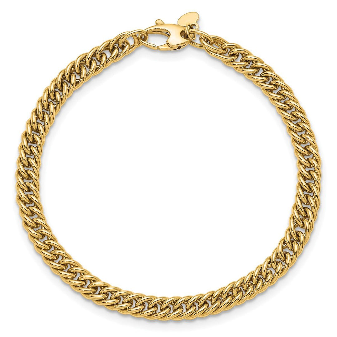 Gold 5.5mm Link, Other Bracelet, 7.5