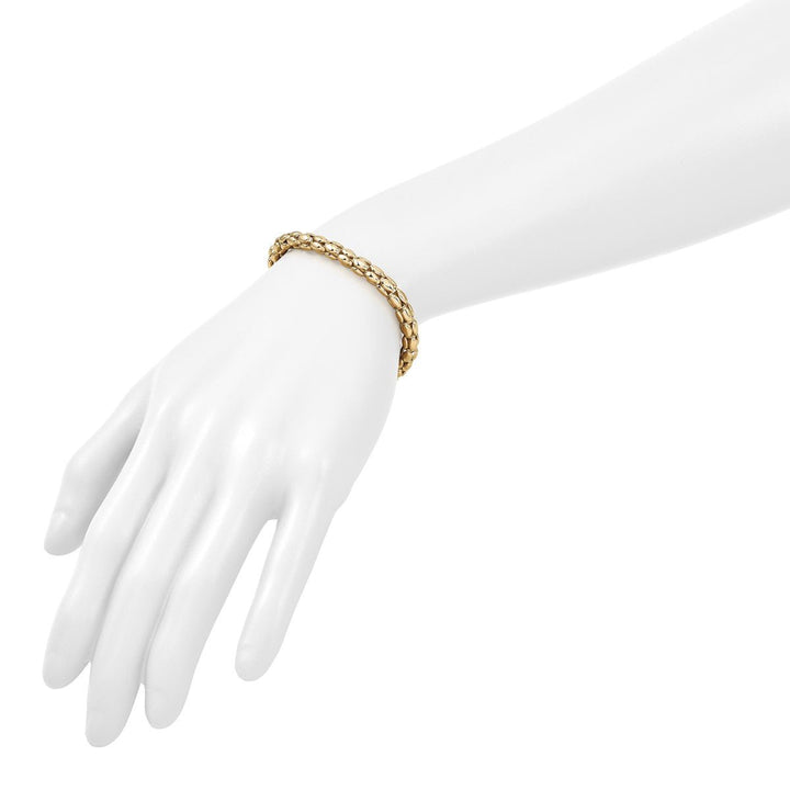 Gold 5.5mm Link, Other Bracelet, 8.5" - Bracelet - Design Jewellers Edmonton