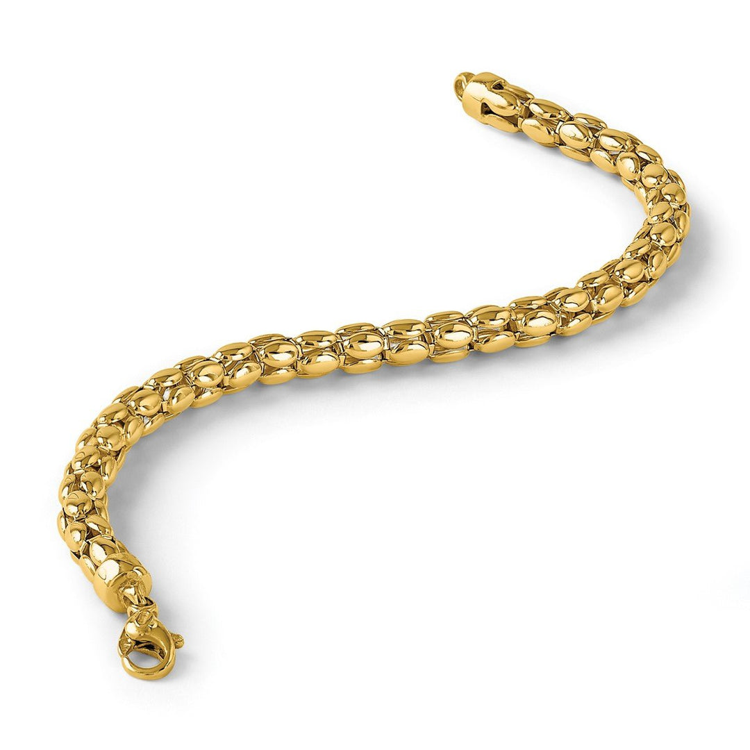 Gold 5.5mm Link, Other Bracelet, 8.5