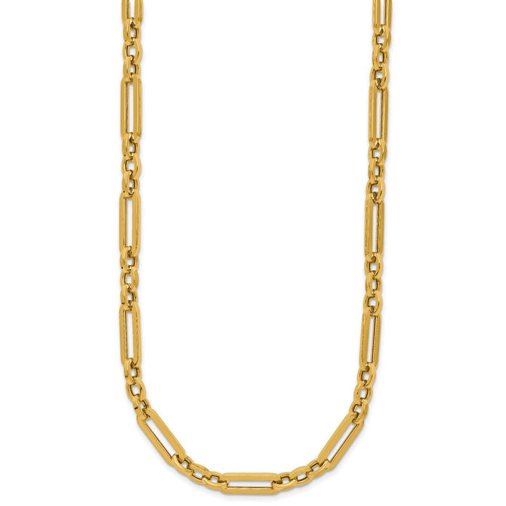 Gold 5.5mm Paperclip Necklace, 18" - Necklace - Design Jewellers Edmonton