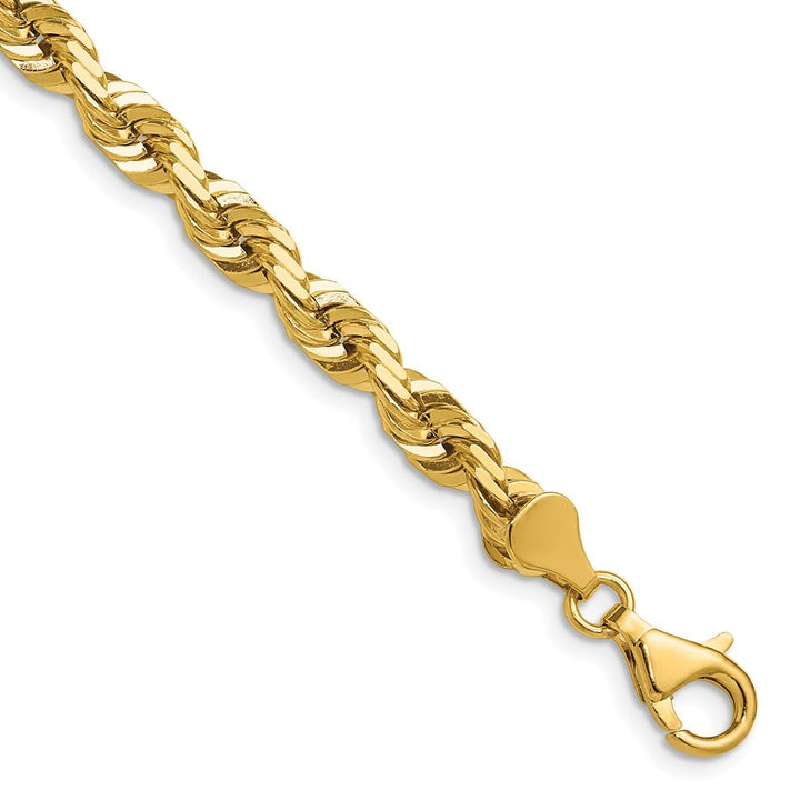 Gold 5.5mm Rope Chain, 16" - Chain - Design Jewellers Edmonton