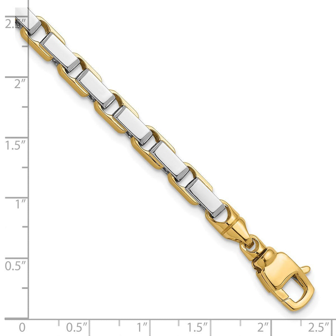 Gold 5.65mm Fancy Bracelet, 8