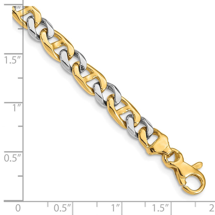 Gold 5.6mm Fancy Chain, 1" - Chain - Design Jewellers Edmonton