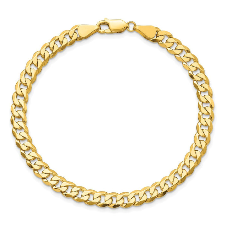 Gold 5.75mm Curb Chain, 8" - Chain - Design Jewellers Edmonton