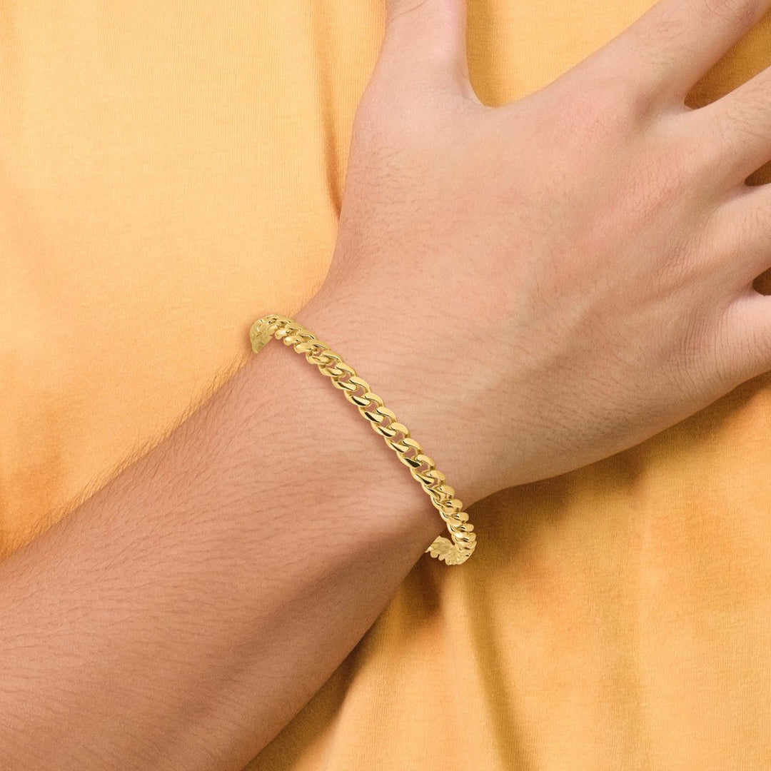 Gold 5.7mm Cuban Chain, 20
