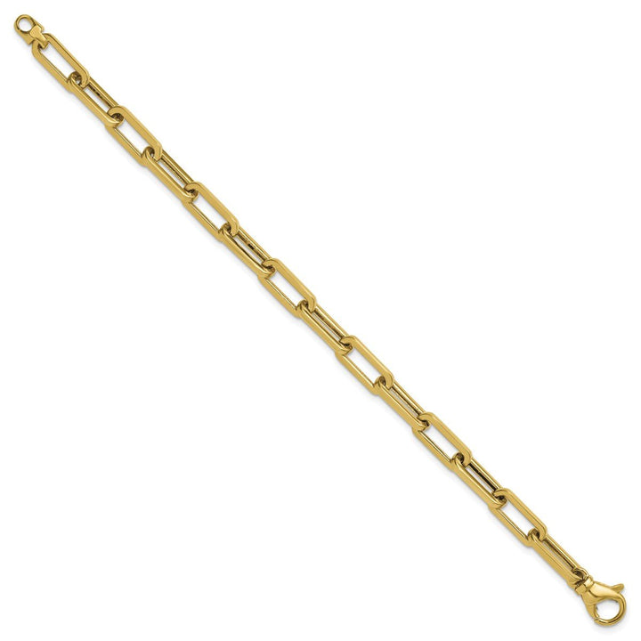 Gold 5.7mm Paperclip Chain, 8.5" - Chain - Design Jewellers Edmonton