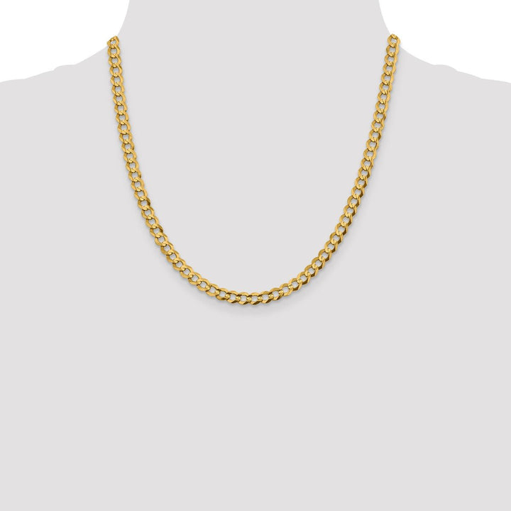 Gold 5.9mm Cuban Chain, 20" - Chain - Design Jewellers Edmonton