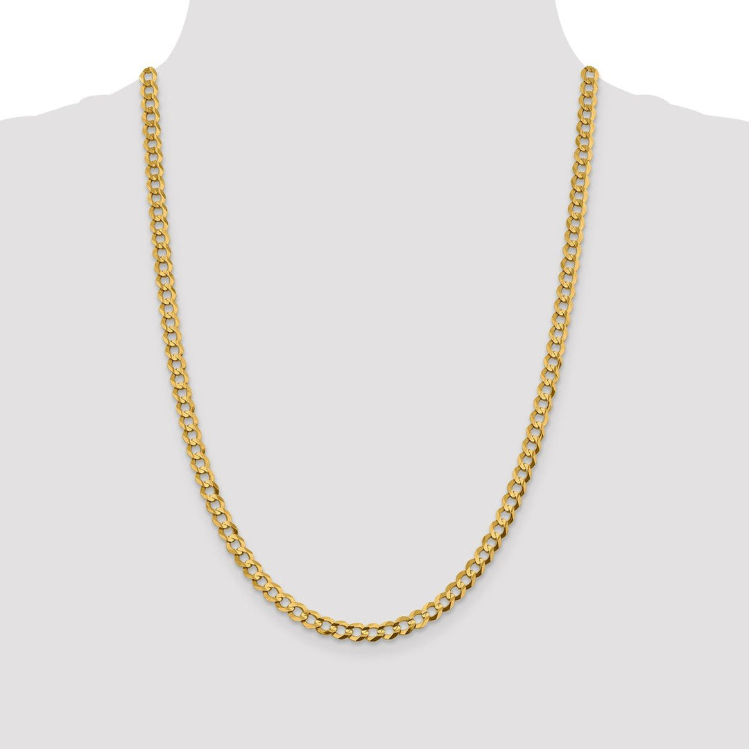 Gold 5.9mm Cuban Chain, 24