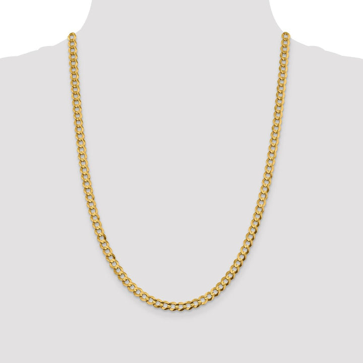 Gold 5.9mm Cuban Chain, 24" - Chain - Design Jewellers Edmonton