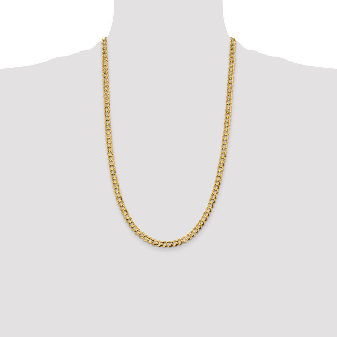 Gold 5.9mm Cuban Chain, 26