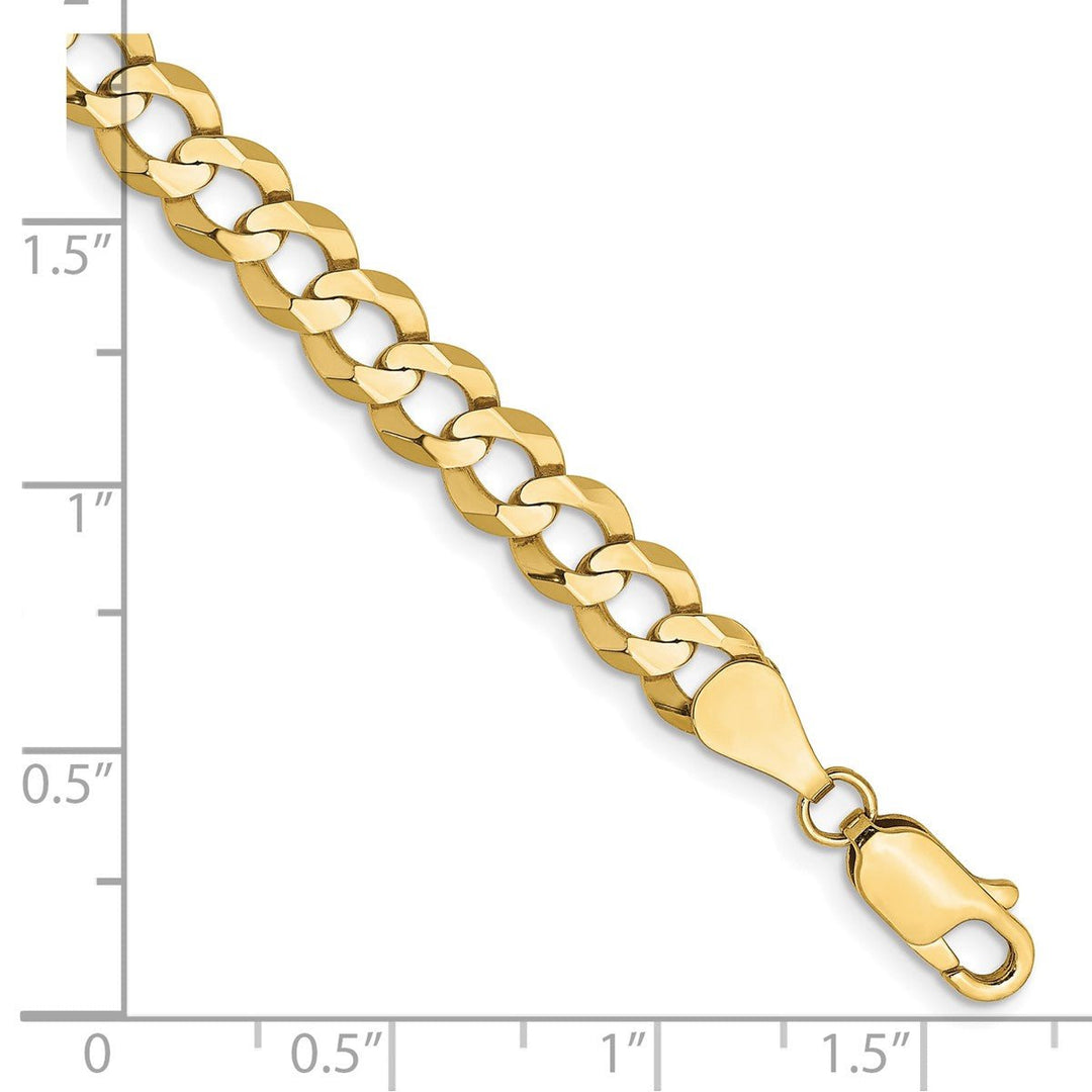 Gold 5.9mm Cuban Chain, 7